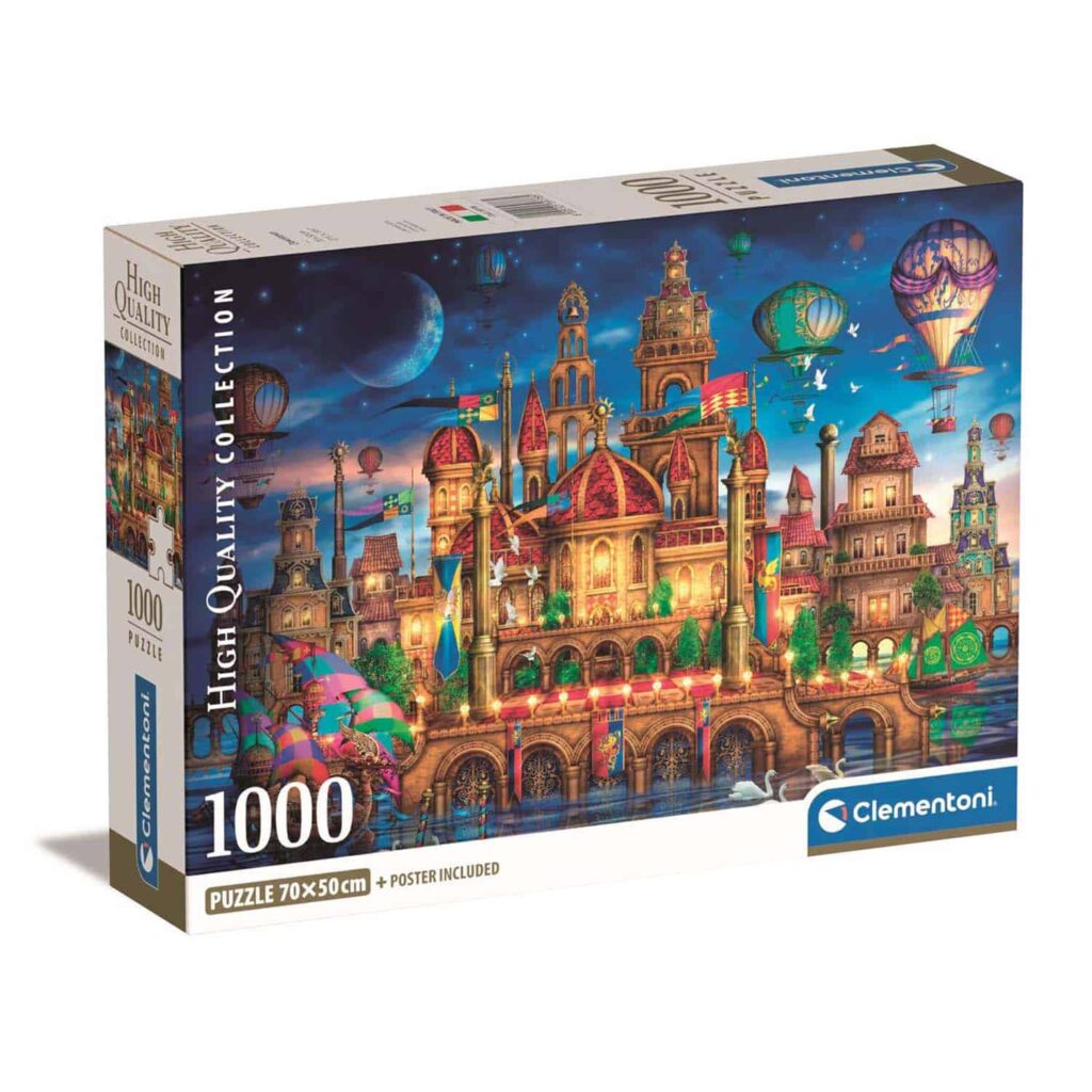 Clementoni Puslespil – Ciro Marchetti: Downtown 1000 brikker