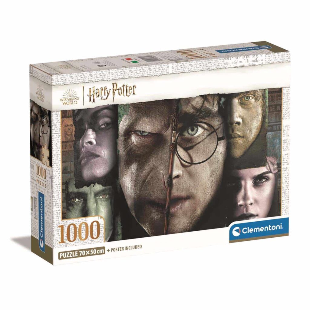 Clementoni Puslespil – Harry Potter: Ansigter 1000 brikker