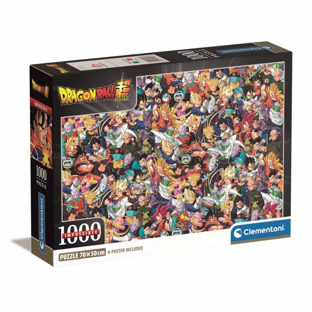 Clementoni Puslespil – Impossible: Dragon Ball 1000 brikker