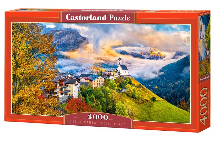 Castorland Puslespil – Colle Santa Lucia, Italien 4000 Brikker