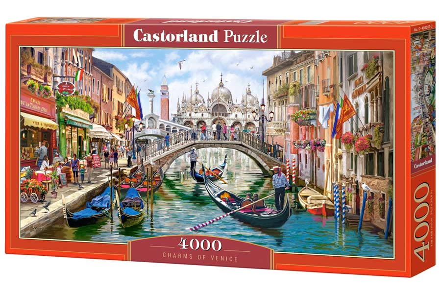 Castorland Puslespil – Venedigs charme 4000 Brikker