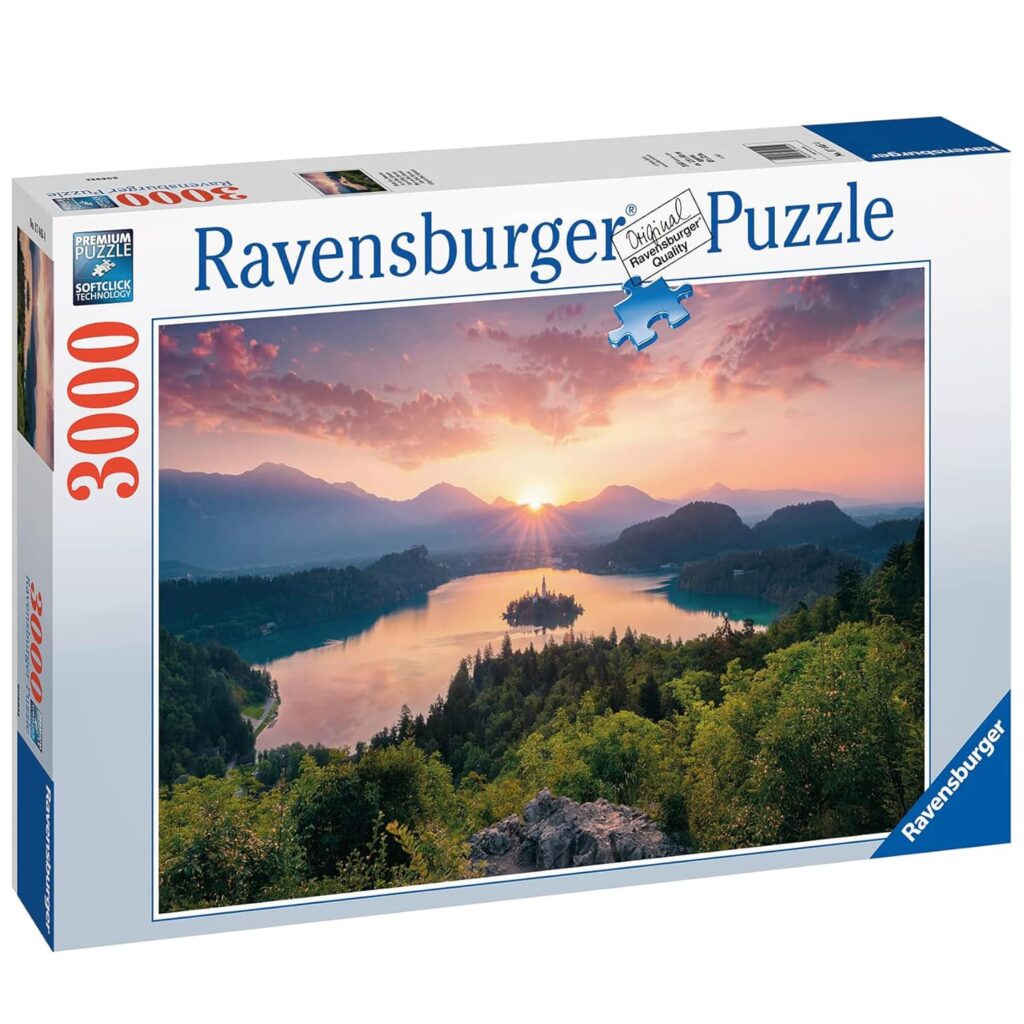 Ravensburger Puslespil – Bled-søen i Slovenien 3000 brikker