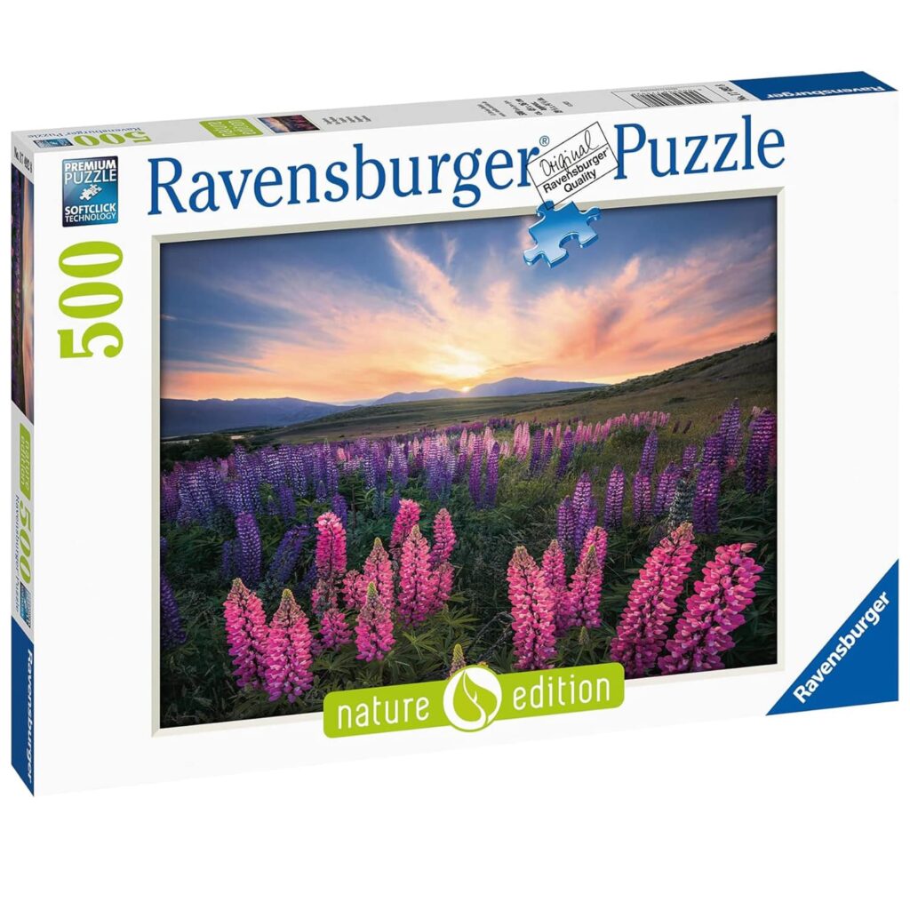 Ravensburger Puslespil – Lupiner 500 brikker