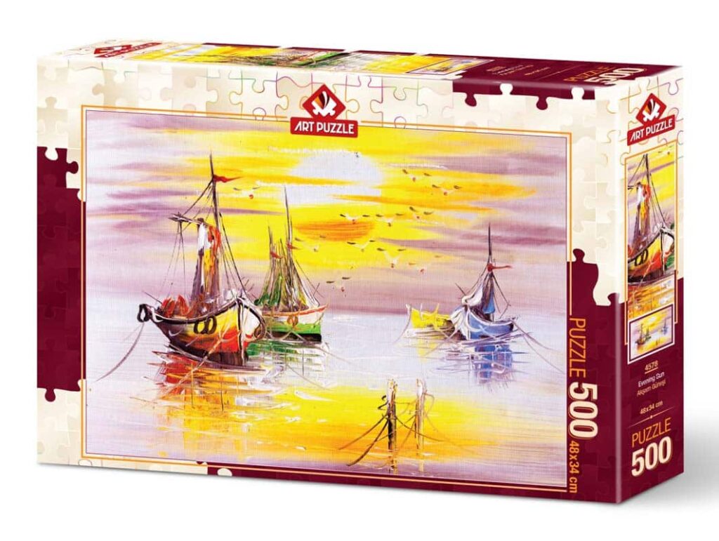 Art Puslespil – Aftensol 500 brikker