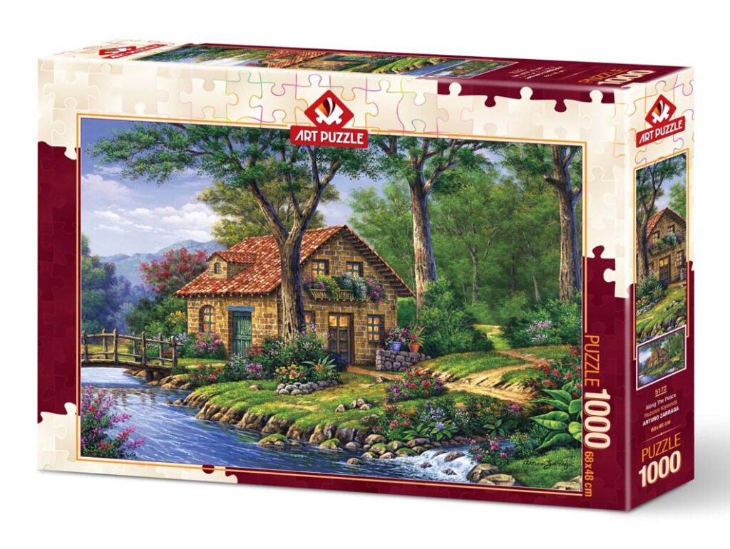 Art Puslespil – Elfenbenskysten 1000 brikker
