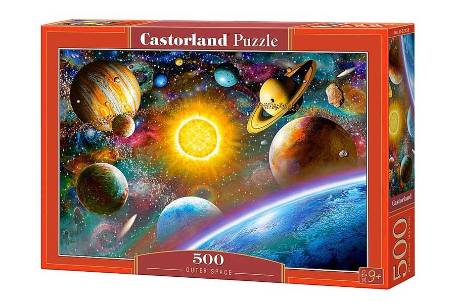 Castorland Puslespil – Verdensrummet 500 Brikker