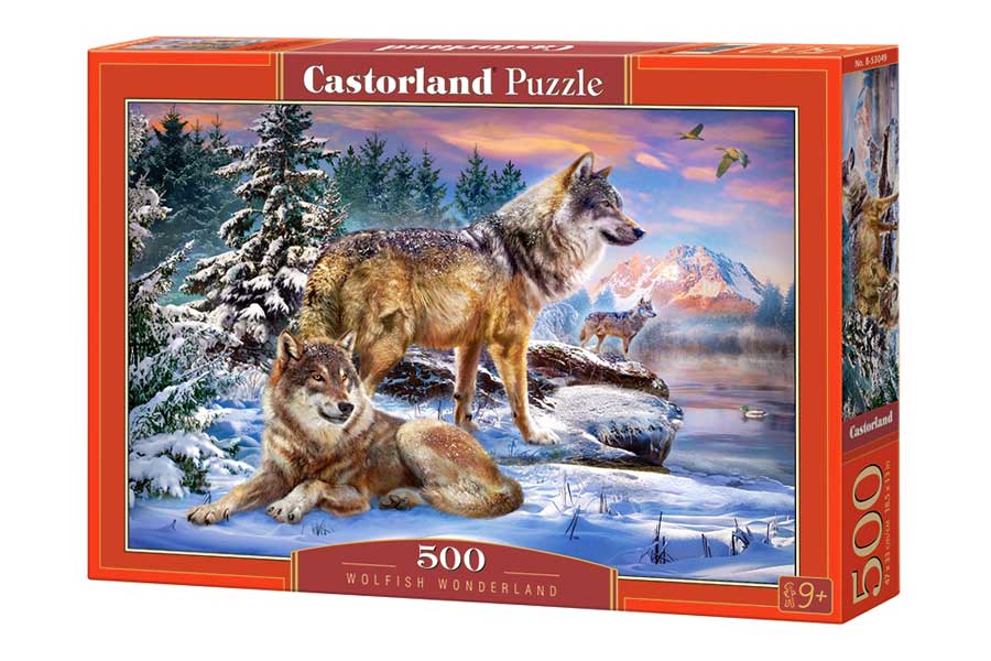Castorland Puslespil – Ulvenes Land 500 Brikker