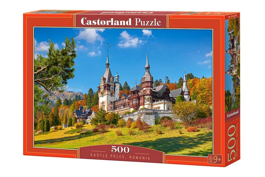 Castorland Puslespil – Peleș Slot, Rumænien 500 Brikker