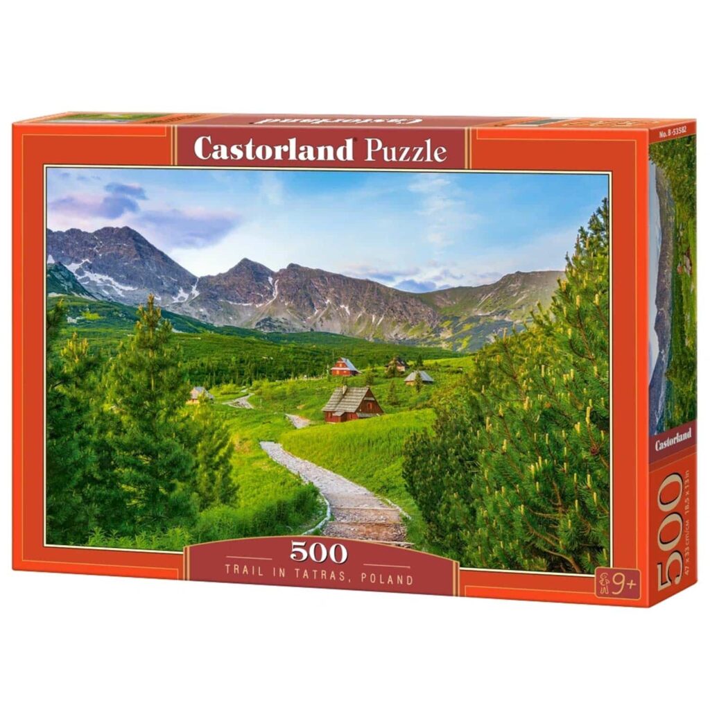 Castorland Puslespil – Vandresti i Tatra, Polen 500 brikker