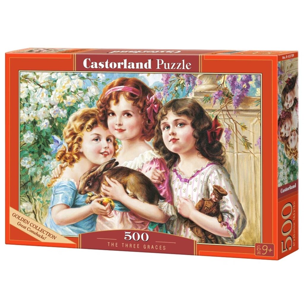 Castorland Puslespil – De Tre Gracer 500 brikker