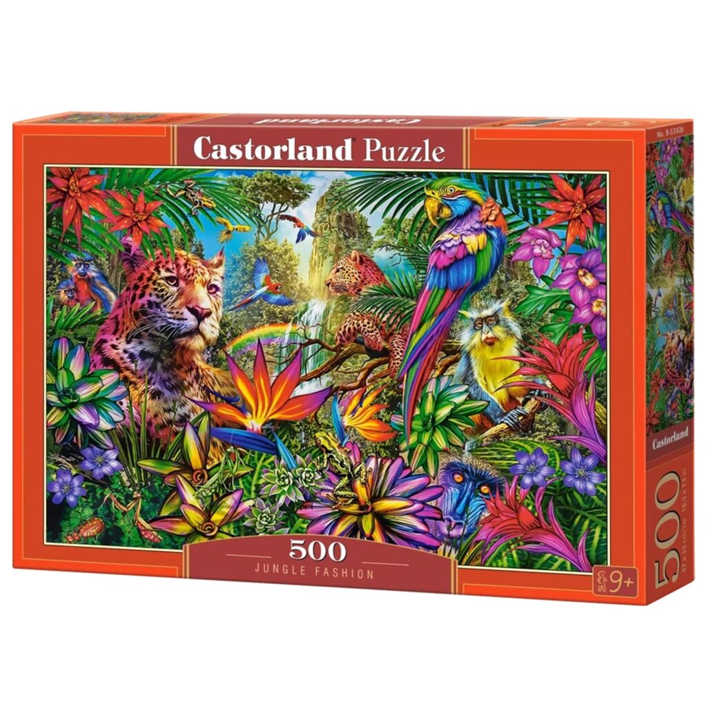 Castorland Puslespil – Junglemode 500 brikker