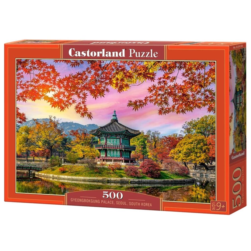 Castorland Puslespil – Gyeongbokgung-paladset i Seoul 500 brikker