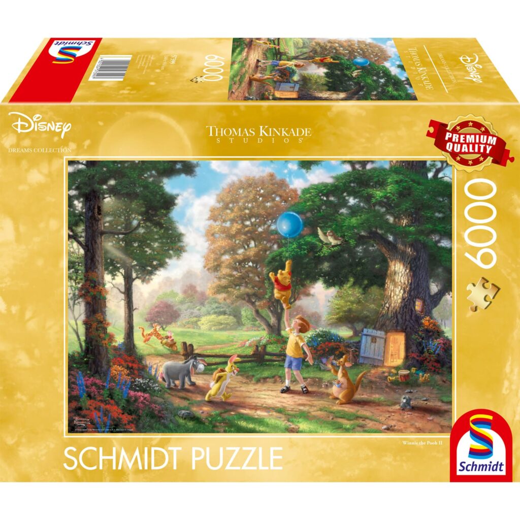 Schmidt Puslespil – Disney: Peter Plys II 6000 brikker