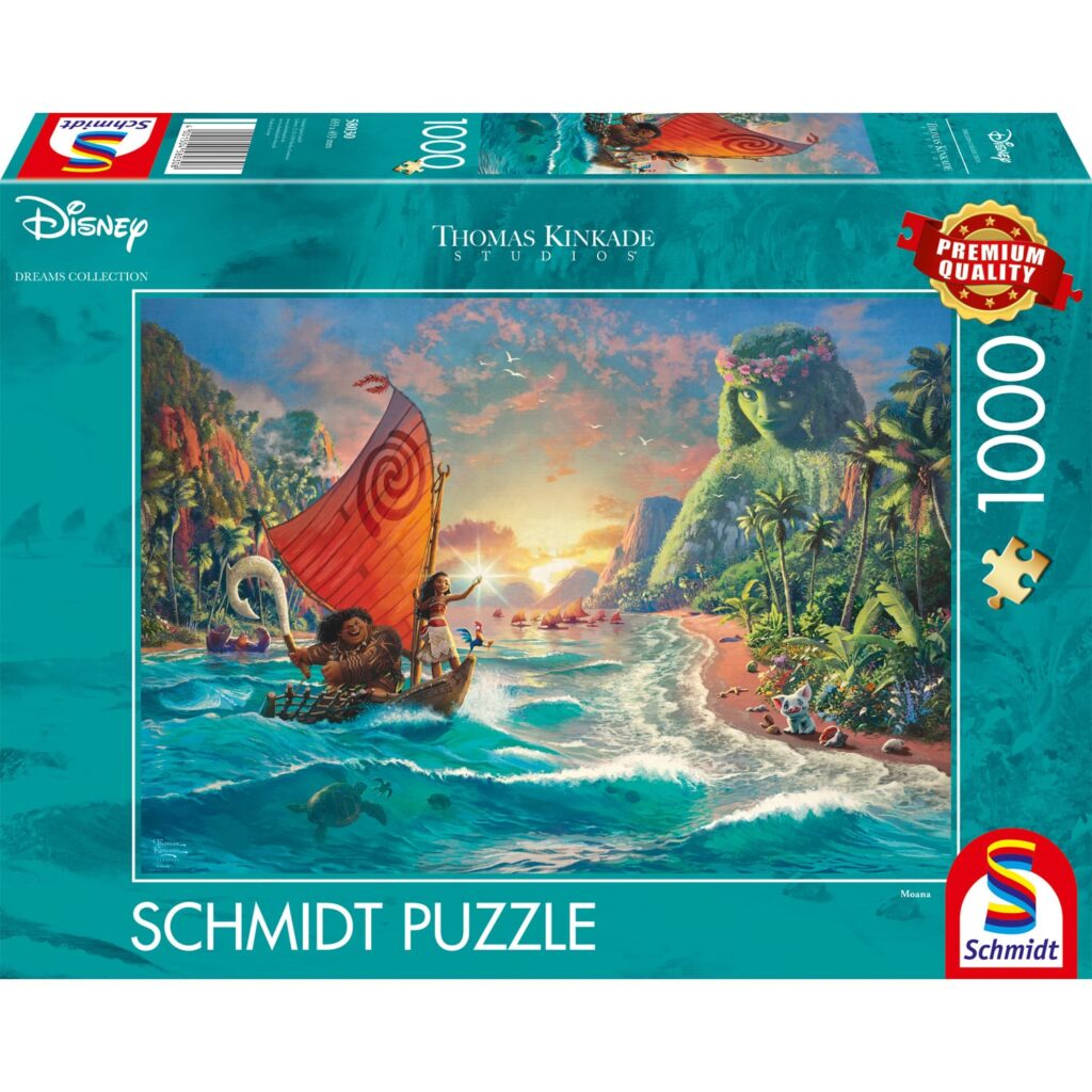 Schmidt Puslespil – Disney: Vaiana 1000 brikker
