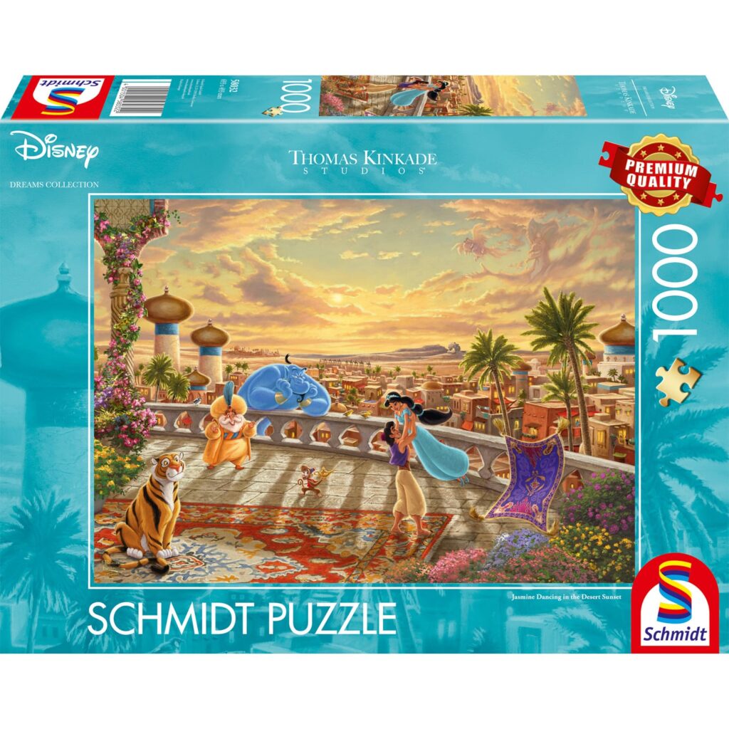 Schmidt Puslespil – Disney: Jasmine danser i ørkensolen 1000 brikker