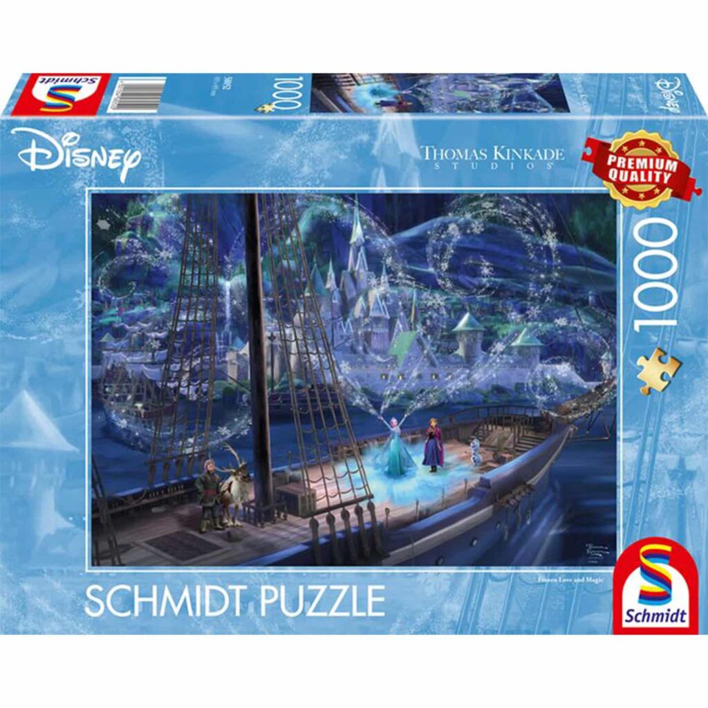 Schmidt Puslespil – Disney Frost: Kærlighed & Magi 1000 brikker