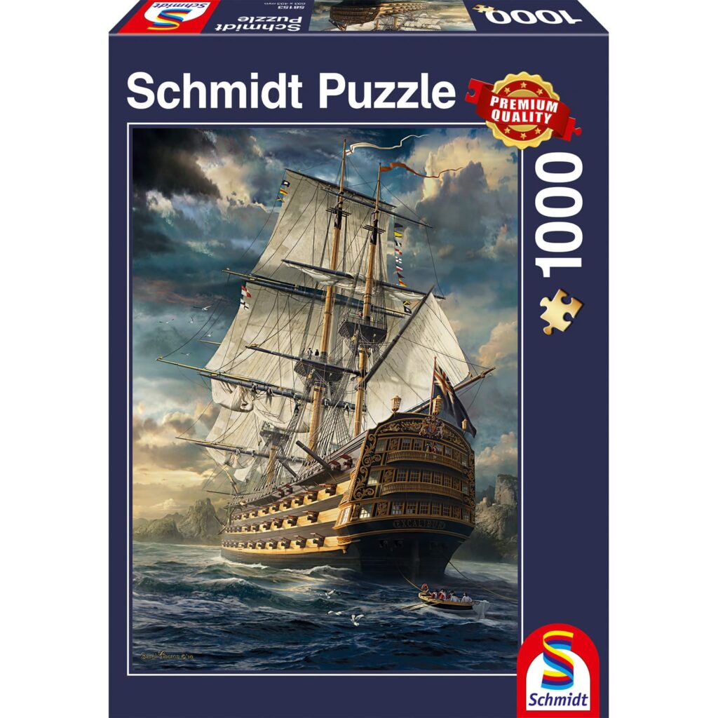 Schmidt Puslespil – Sætte Sejl 1000 brikker