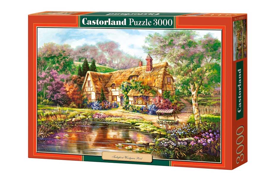 Castorland Puslespil – Hytten ved dammen 3000 Brikker