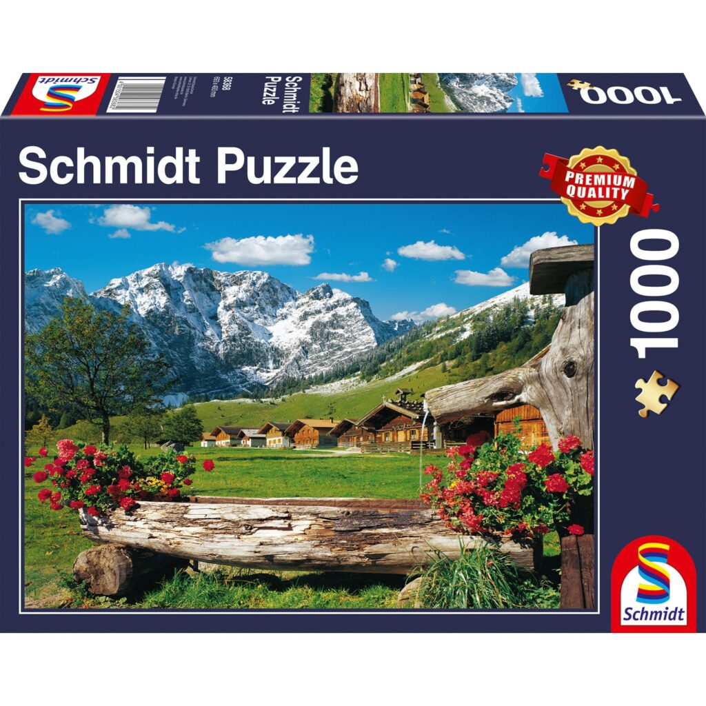 Schmidt Puslespil – Fjeldparadis 1000 brikker