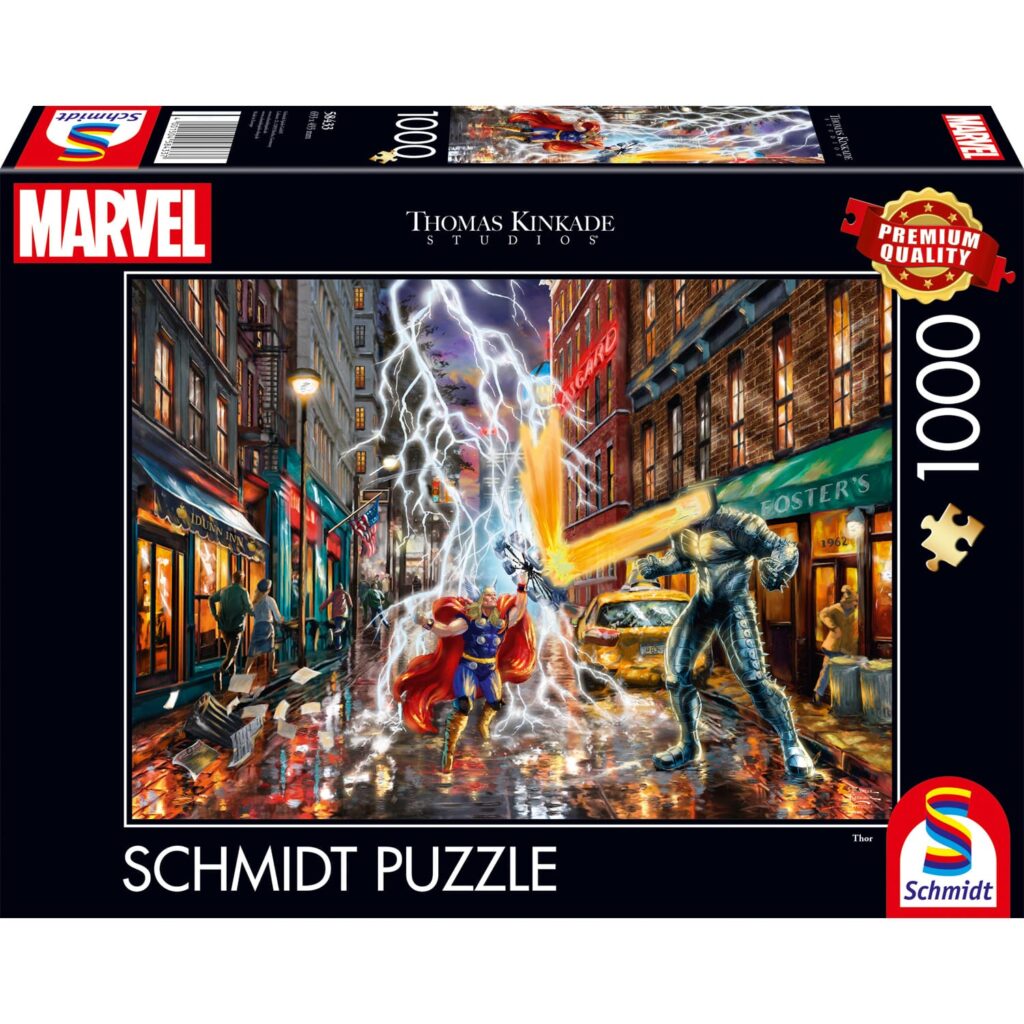 Schmidt Puslespil – Marvel: Thor 1000 brikker
