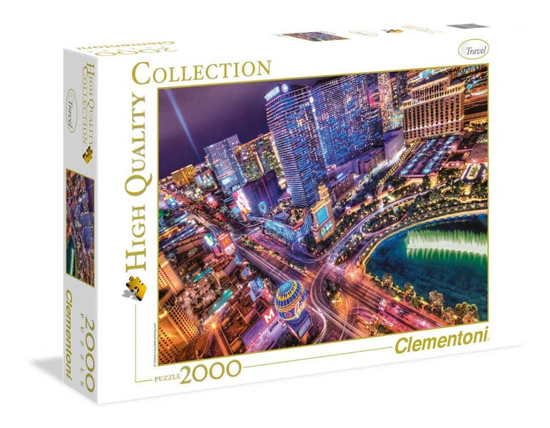 Clementoni Puslespil – Las Vegas 2000 Brikker