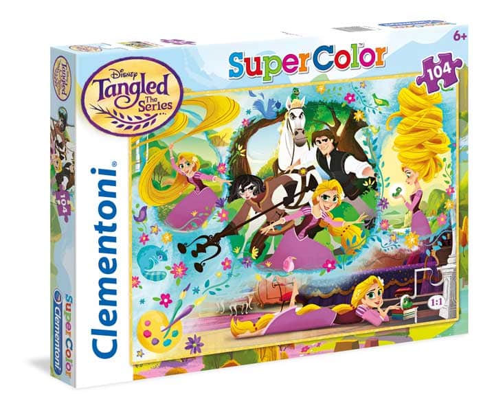 Clementoni Børnepuslespil – Disney Prinsesser: Rapunzel 104 Brikker