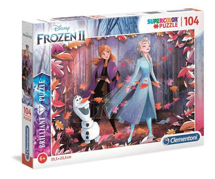 Clementoni Børnepuslespil – Disney Frozen 2, 104 Brikker