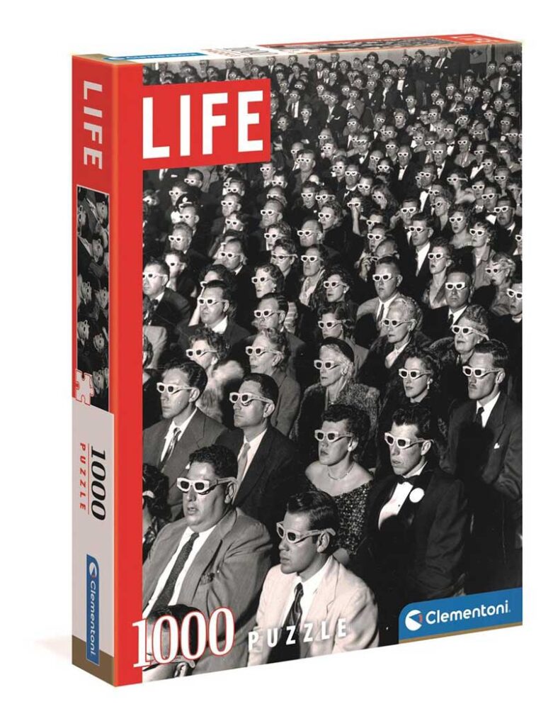 Clementoni Puslespil – Life Collection: Livet i 3D, 1000 brikker