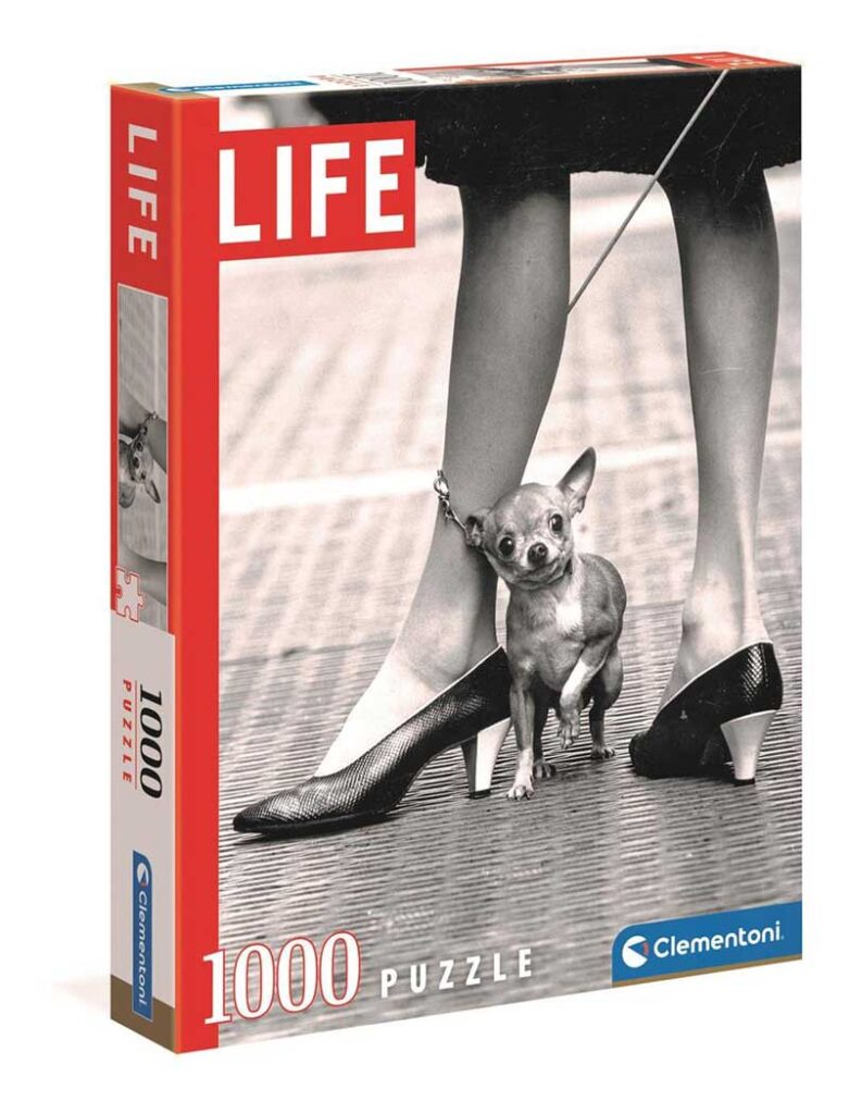 Clementoni Puslespil – Life Collection: Chihuahua 1000 brikker