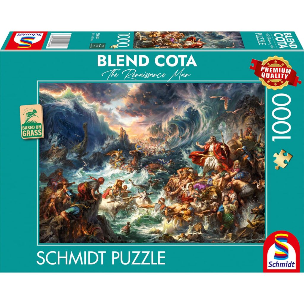 Schmidt Puslespil – Blend Cota: Træd gennem havet 1000 brikker