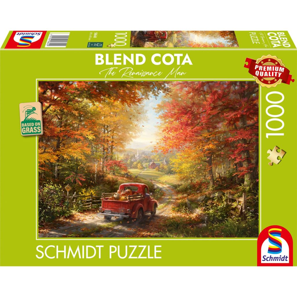 Schmidt Puslespil – Blend Cota: På vej hjem 1000 brikker