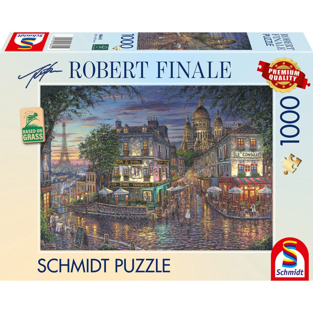 Schmidt Puslespil – Robert Finale: Montmartre i Paris 1000 brikker
