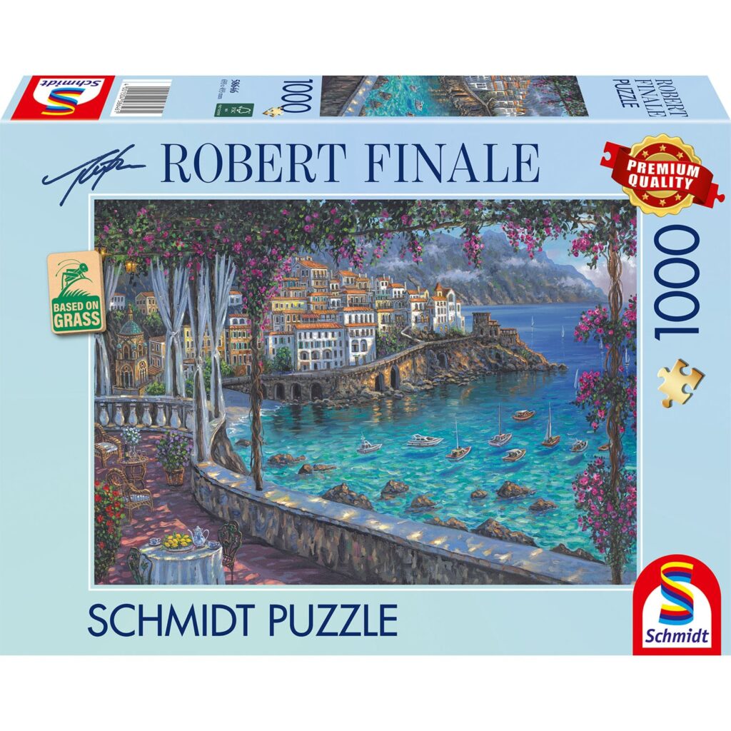 Schmidt Puslespil – Robert Finale: Amalfikysten 1000 brikker