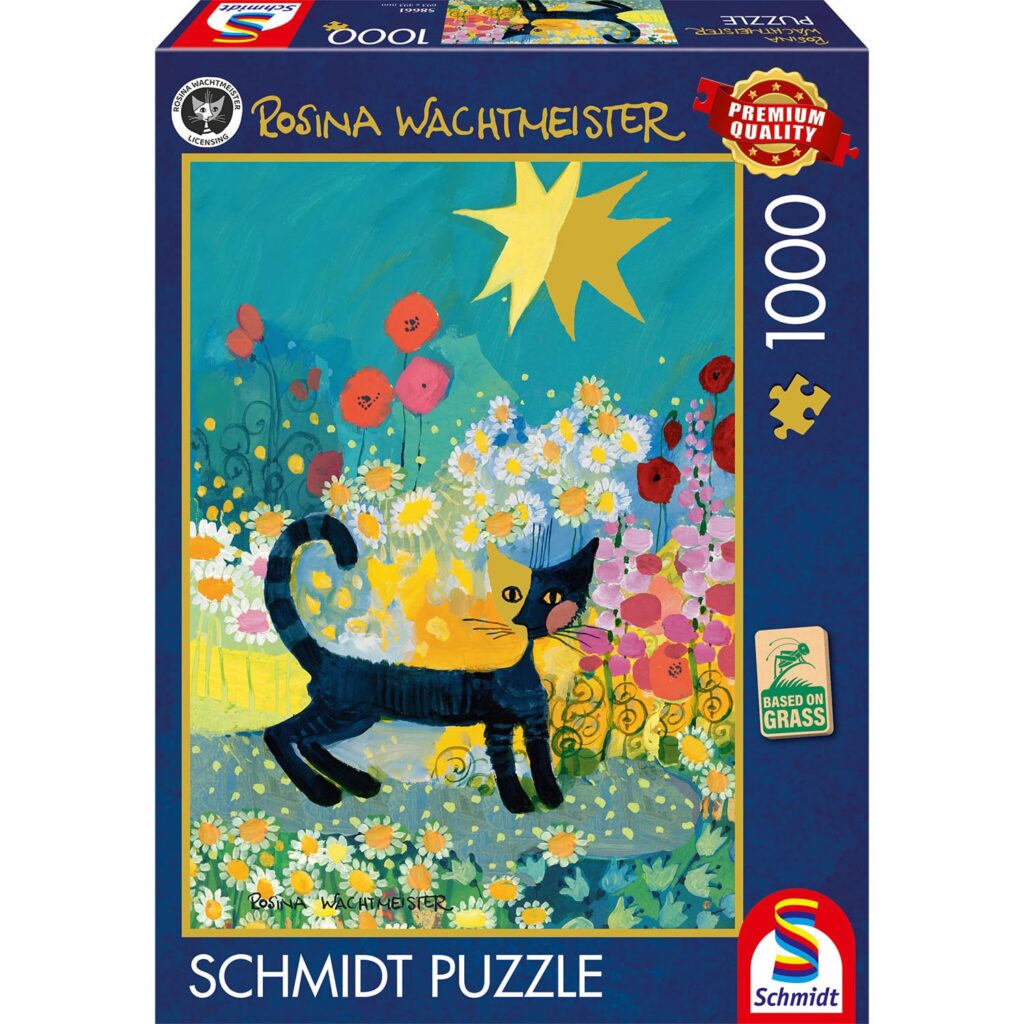 Schmidt Puslespil – Rosina Wachtmeister: Hav af Blomster 1000 brikker