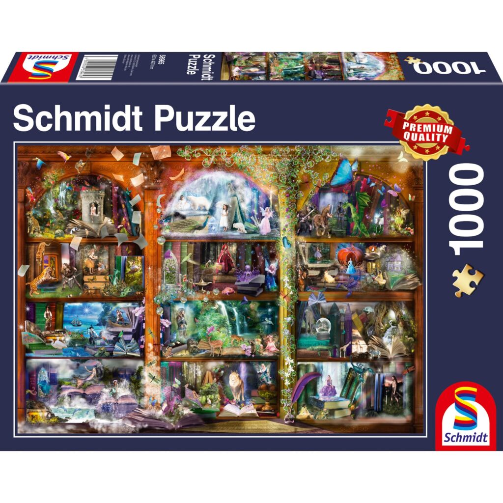 Schmidt Puslespil – Eventyrmagi 1000 brikker