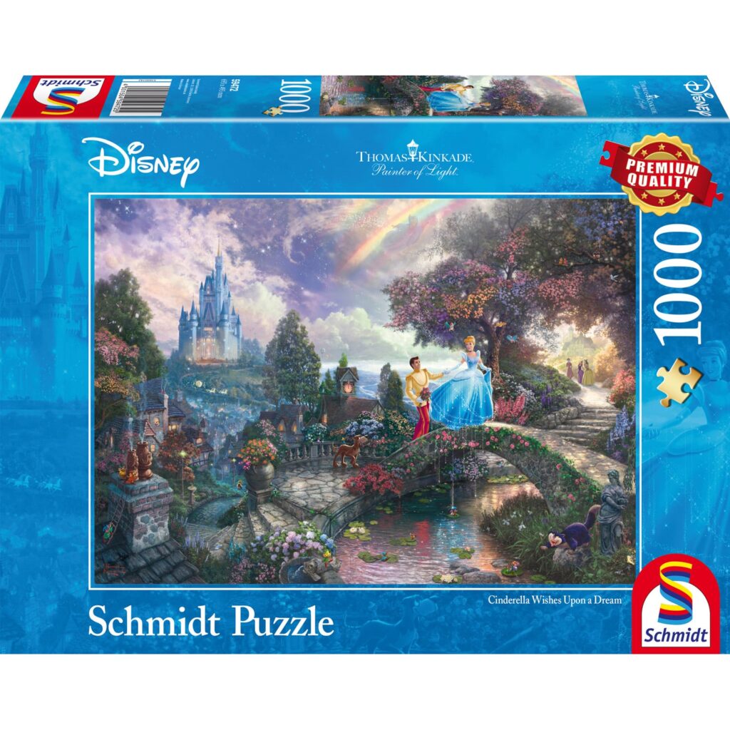 Schmidt Puslespil – Disney: Askepot 1000 brikker