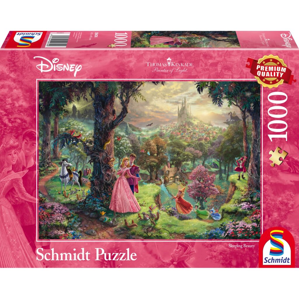 Schmidt Puslespil – Disney: Tornerose 1000 brikker