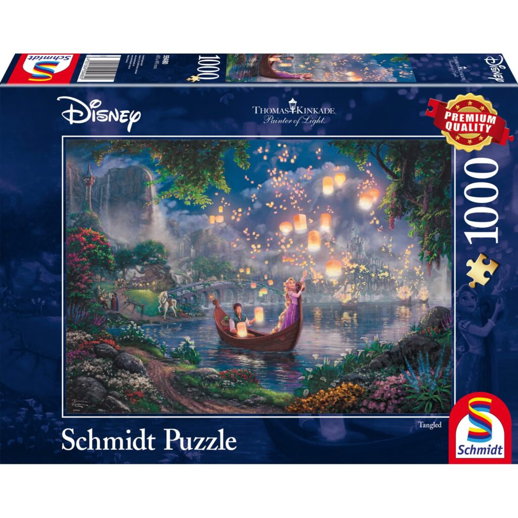 Schmidt Puslespil – Disney: Rapunzel 1000 brikker