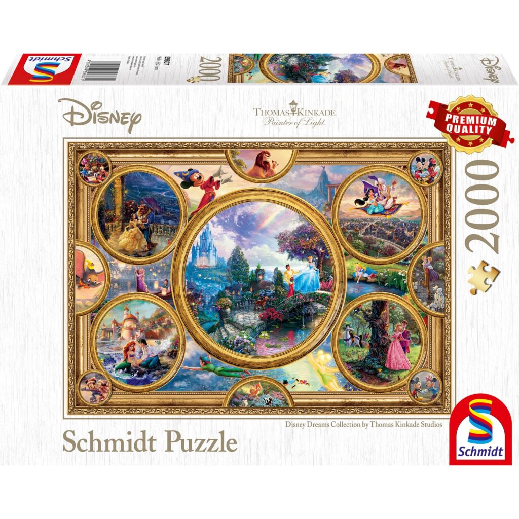 Schmidt Puslespil – Disney Dreams Collection 2000 brikker