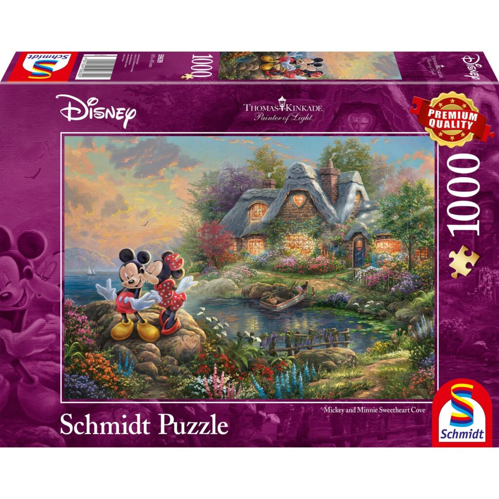 Schmidt Puslespil – Disney: Mickey Mouse & Minnies Landsted 1000 brikker