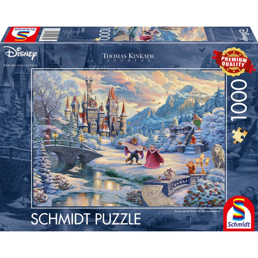 Schmidt Puslespil – Disney: Skønheden og Udyret 1000 brikker