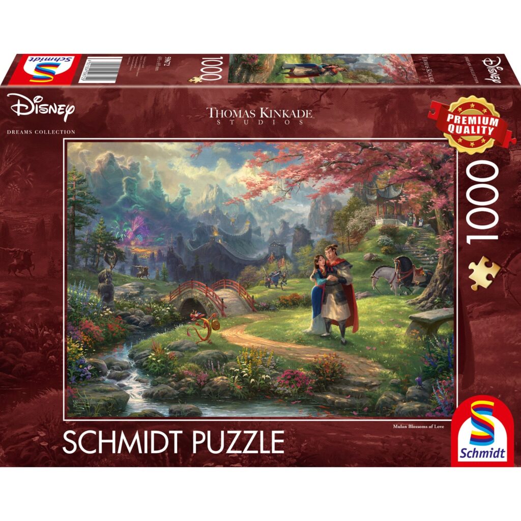 Schmidt Puslespil – Disney: Mulan 1000 brikker