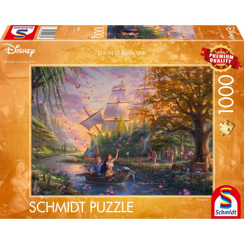 Schmidt Puslespil – Disney: Pocahontas 1000 brikker
