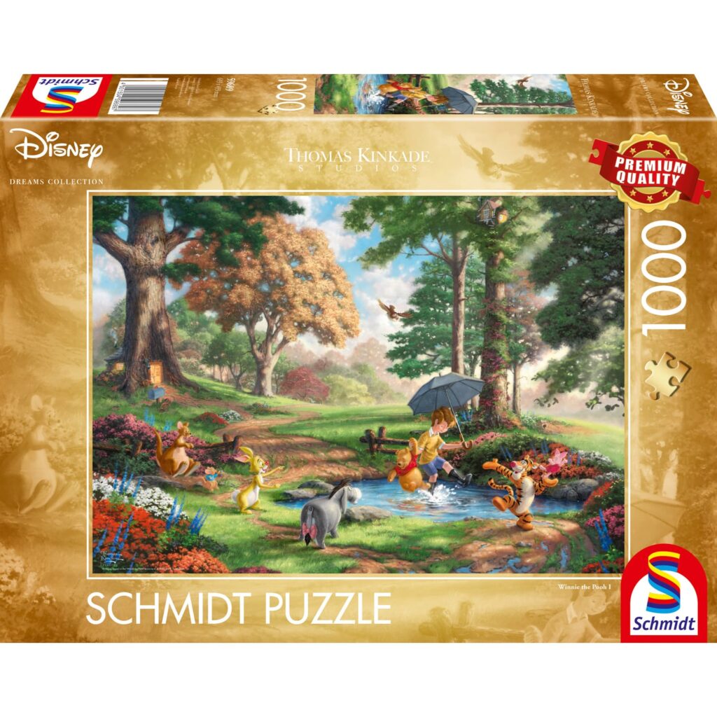 Schmidt Puslespil – Disney: Peter Plys & Venner 1000 brikker