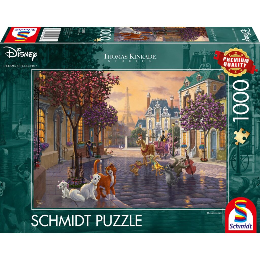 Schmidt Puslespil – Disney: Aristocats 1000 brikker