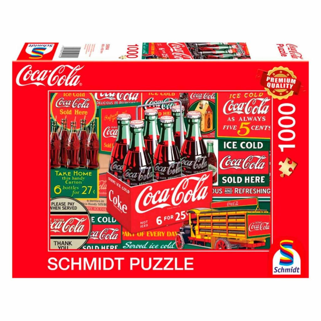 Schmidt Puslespil – Coca-Cola Klassiker 1000 brikker