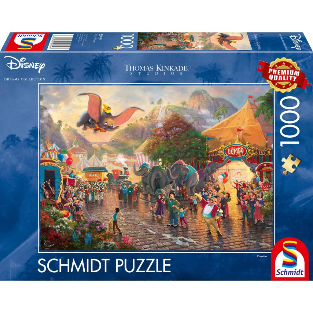 Schmidt Puslespil – Disney: Dumbo 1000 brikker
