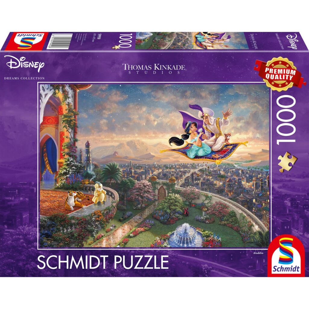 Schmidt Puslespil – Disney: Aladdin 1000 brikker
