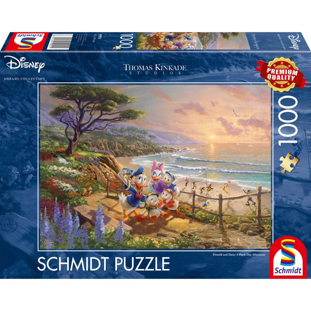Schmidt Puslespil – Disney: Anders And & Daisy 1000 brikker