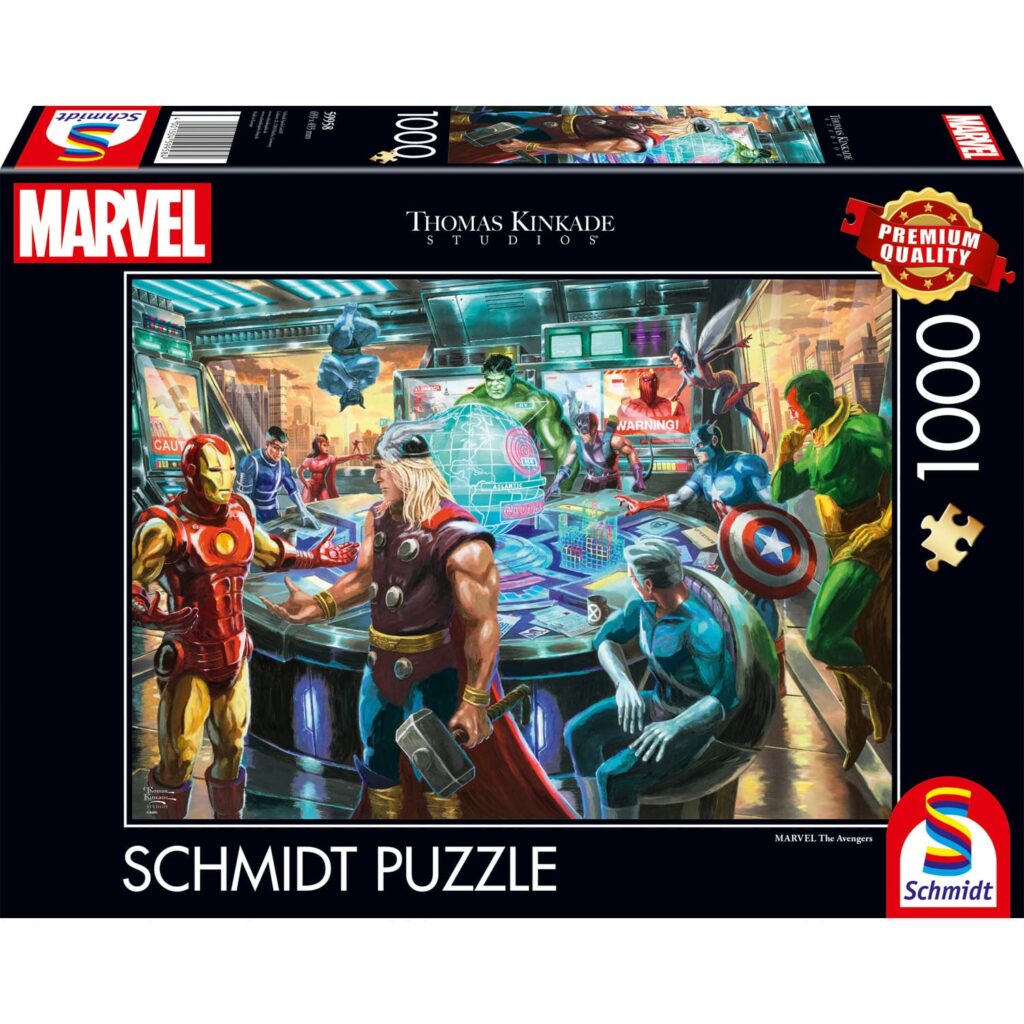 Schmidt Puslespil – Marvel: The Avengers 1000 brikker